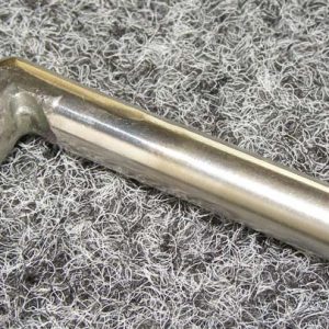 4462.2 - Jib strut MkII "L" end piece.  (Stainless steel)
