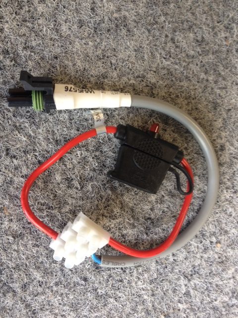 6501.51 - power cable with fuse holder & connector