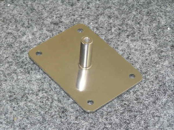 2303 - Joystick Spigot - Universal, 3mm stst plate