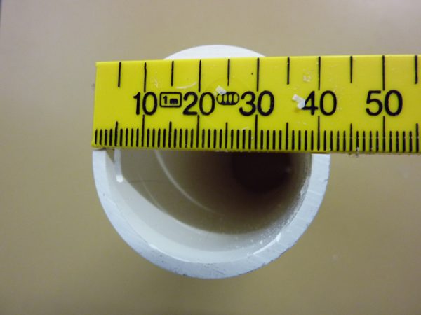2105 - 35mm PVC outdoor furniture tube 4m lengths.
