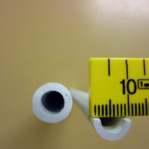 2461 - Liberty 6mm PVC jib reefing line tube per piece. 1.250mm